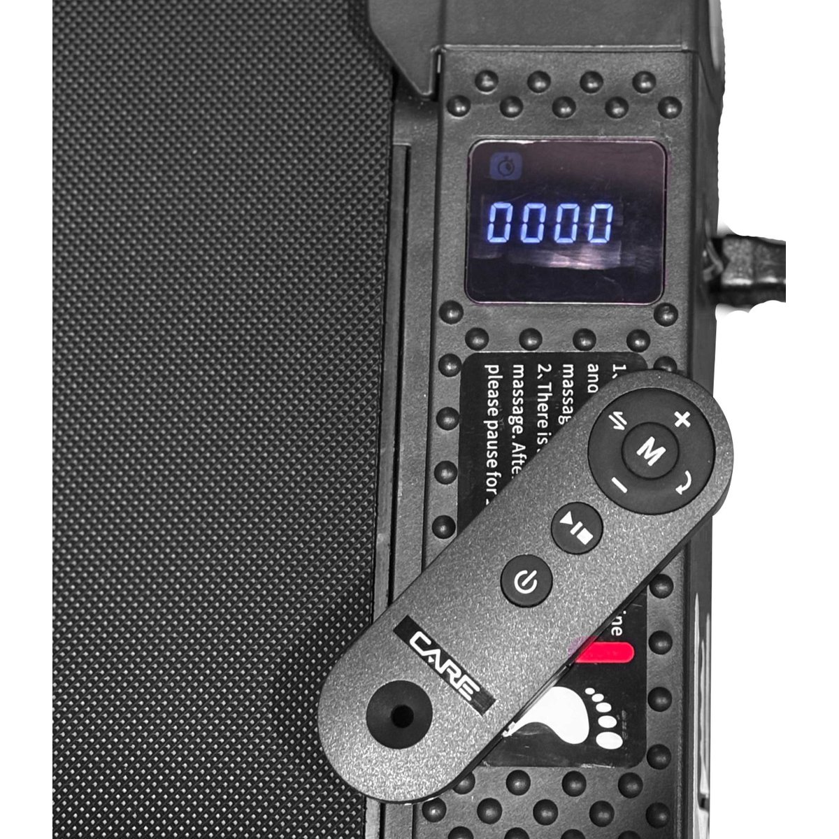 Tapis - CARE - WALKER VIBE - 6 km/h et vibrant noir, CARE FITNESS