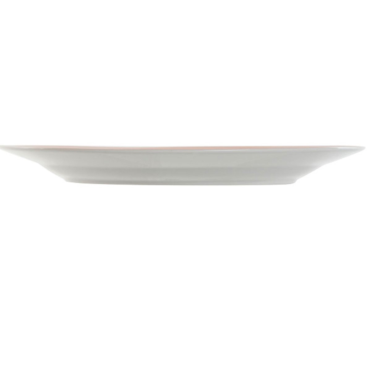 Set de 3 assiettes en porcelaine motif marin 27x27x2cm multicolore, WADIGA