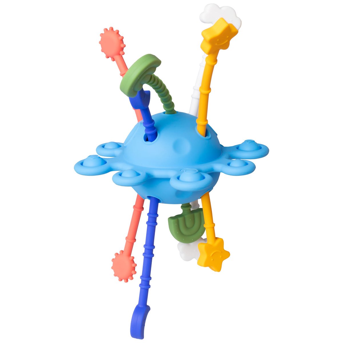 Jouet d'éveil et de dentition en silicone multicolore, LITTLE L