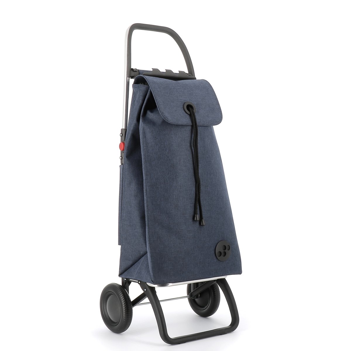 Chariot de course pliable .2 Roues.Tweed Marine bleu marine, ROLSER