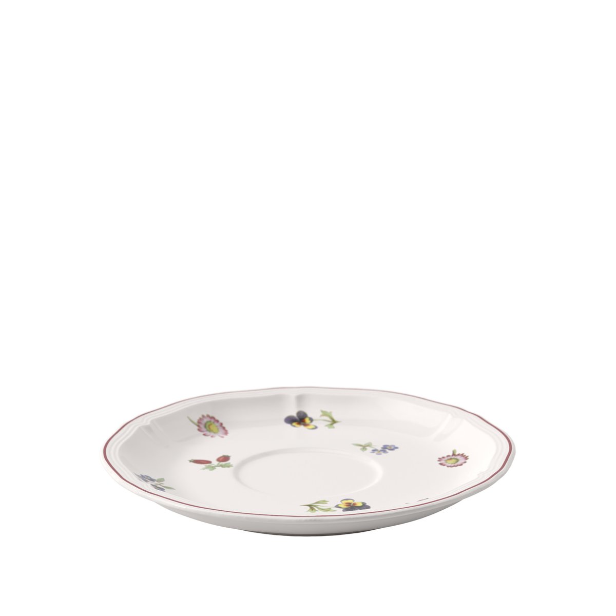 Sous-Tasse À Cappuccino PETITE FLEUR blanc, VILLEROY & BOCH