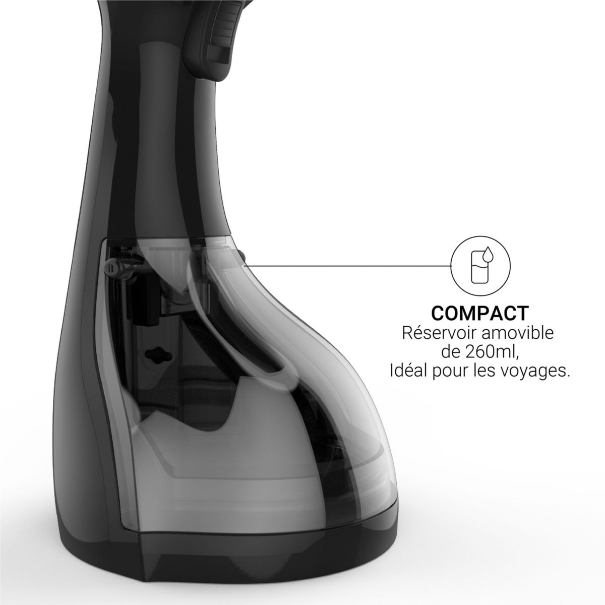 Défroisseur vapeur EUTAC140B couleur unique, STEAMONE