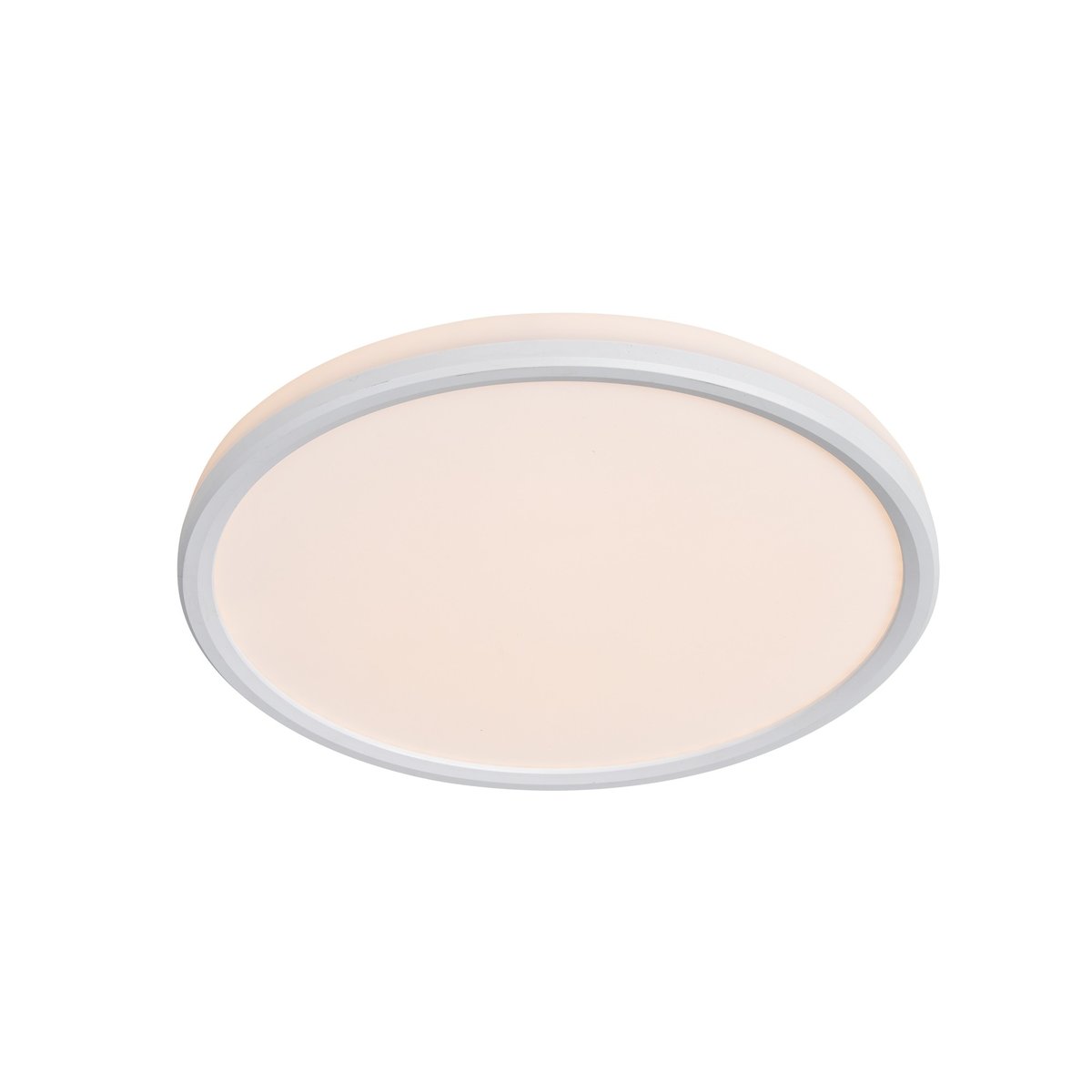 Plafonnier LED intégrée changement de couleur salle de bain en plastique, LIVA SMART blanc, NORDLUX