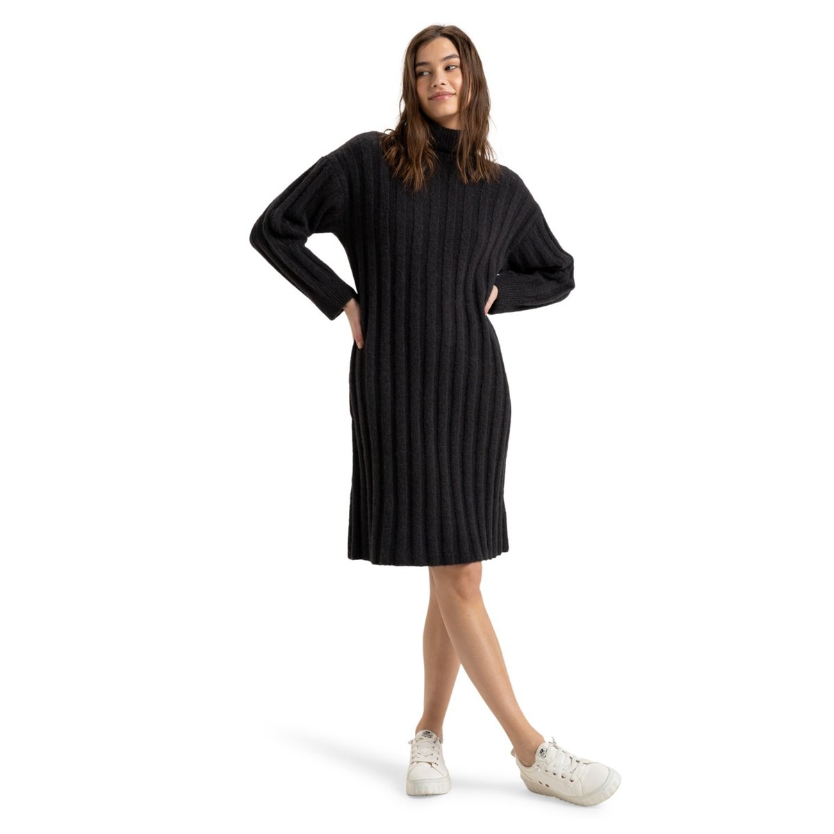 Robe pull EARTH SHADES. noir phantom, ROXY