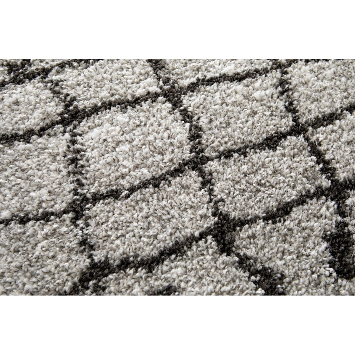 Tapis épais et confortable NEWPORT gris minéral, AFK LIVING