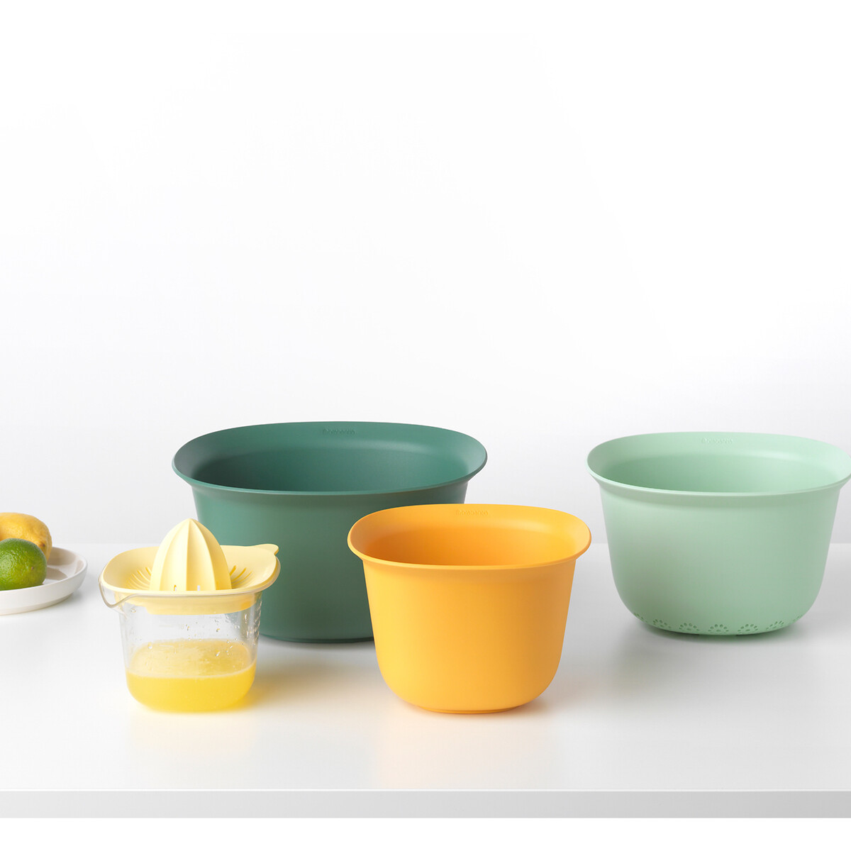 Mixing Bowl Set, TASTY+ multi-coloured, BRABANTIA
