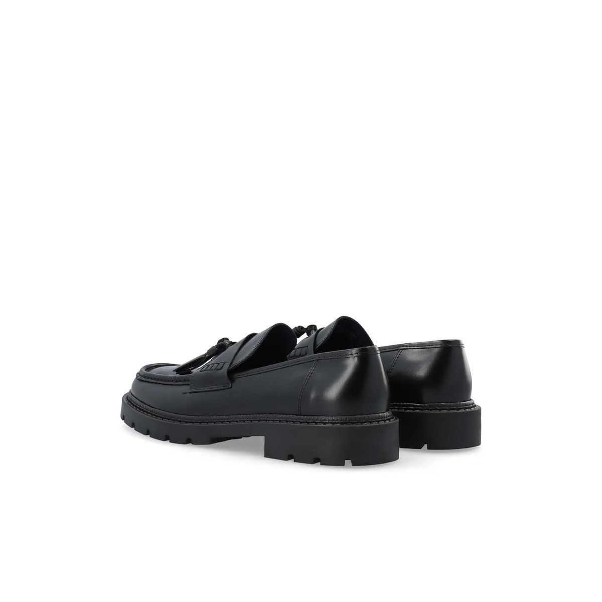 Mocassins noir - black, BIANCO