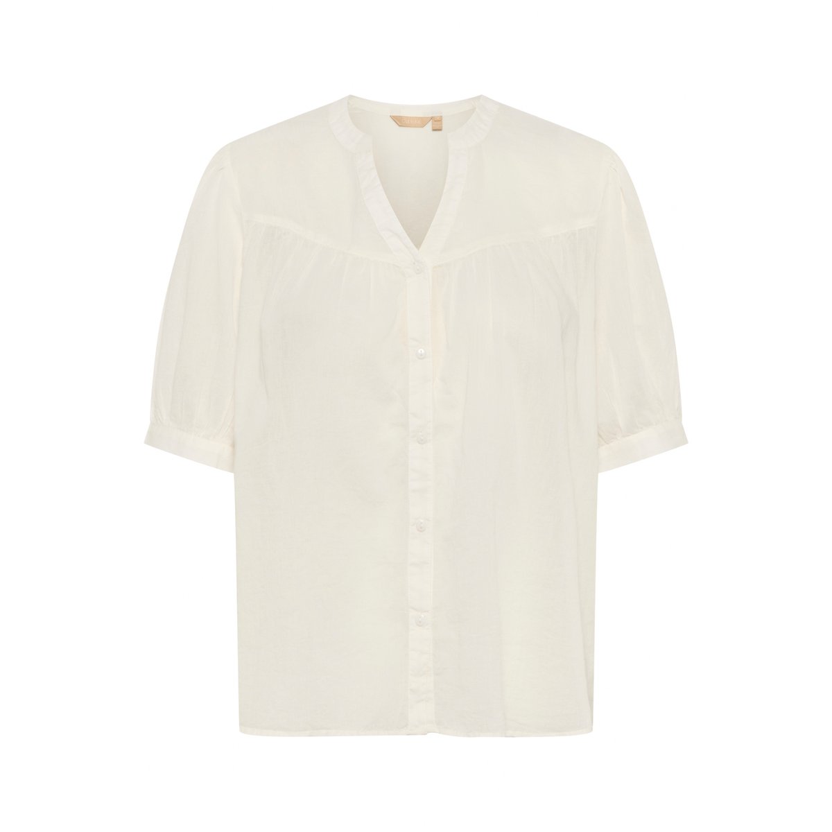 Shirt with short sleeve blanc spring gardenia, CULTURE