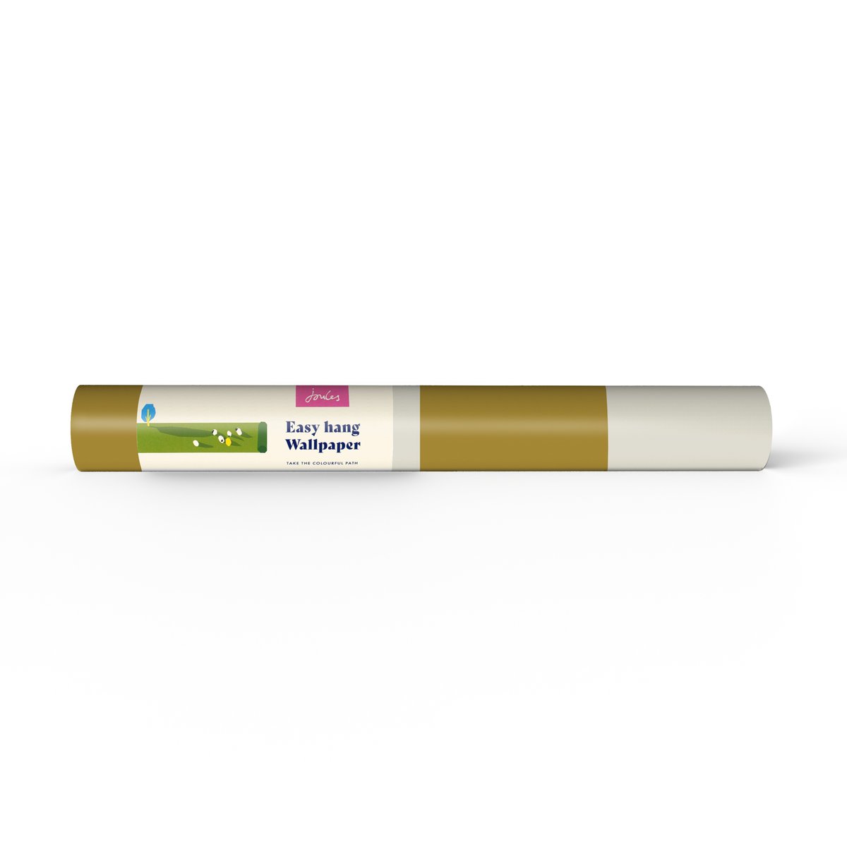 Papier peint Grandes rayures ensoleillées jaune, JOULES