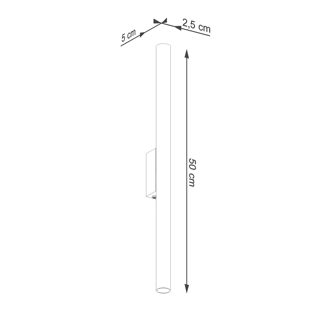 Applique Acier Blanc G9 2 Pastelo blanc, EDEN