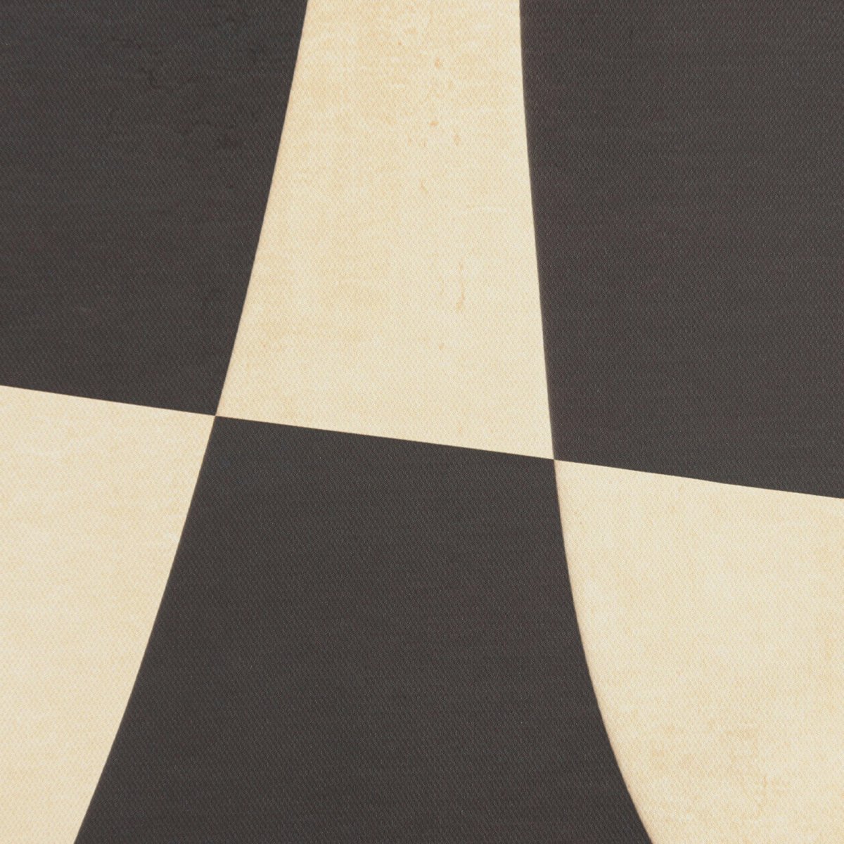 Tableau abstrait impression noire et beige 63 x 93 cm beige, PIER IMPORT