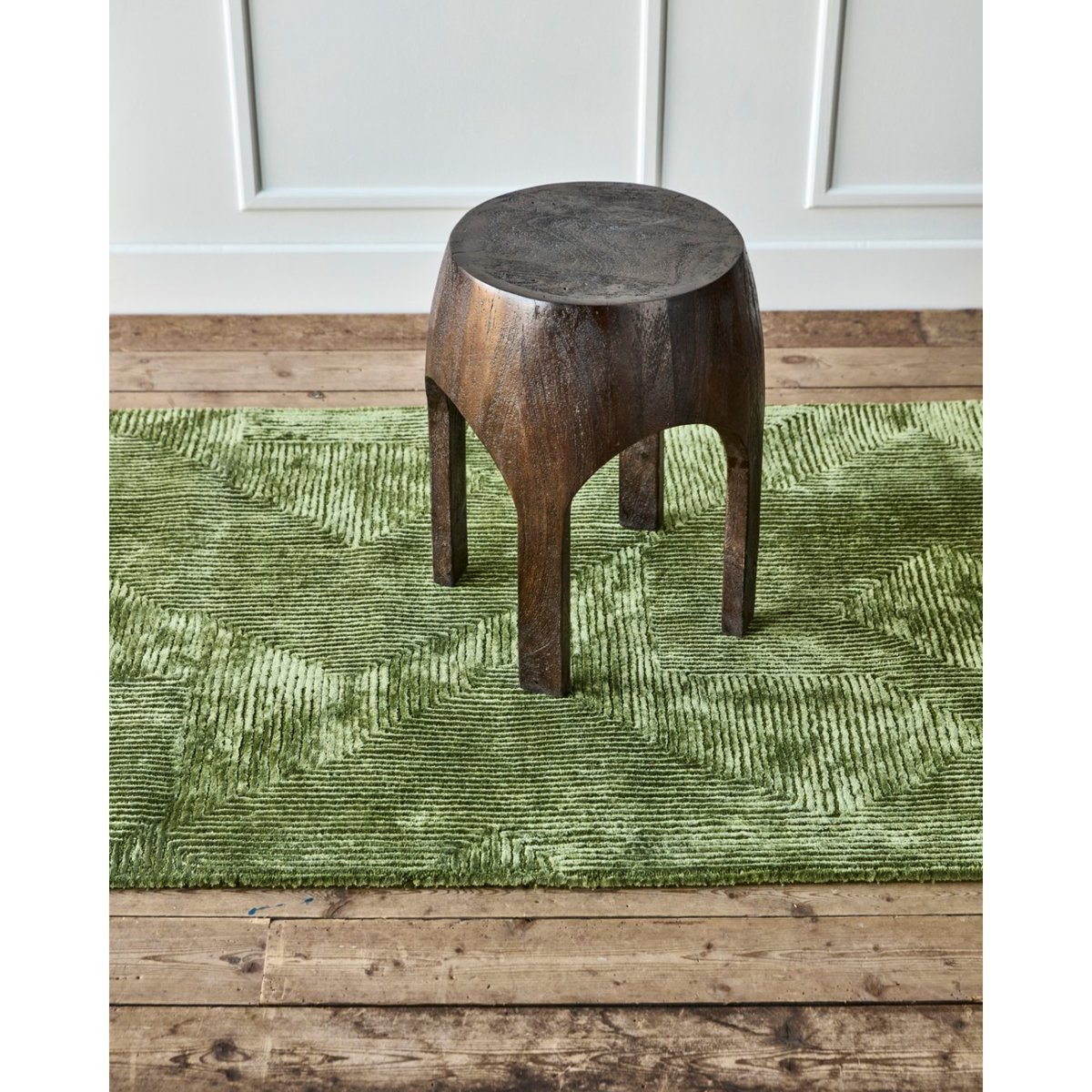 Tapis Shine 200x90 cm vert, HOUSE DOCTOR