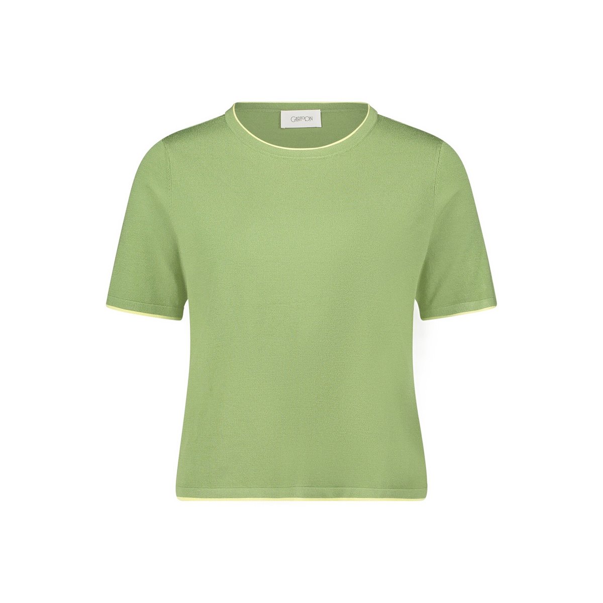 pull sans manches à encolure ronde khaki/yellow, CARTOON