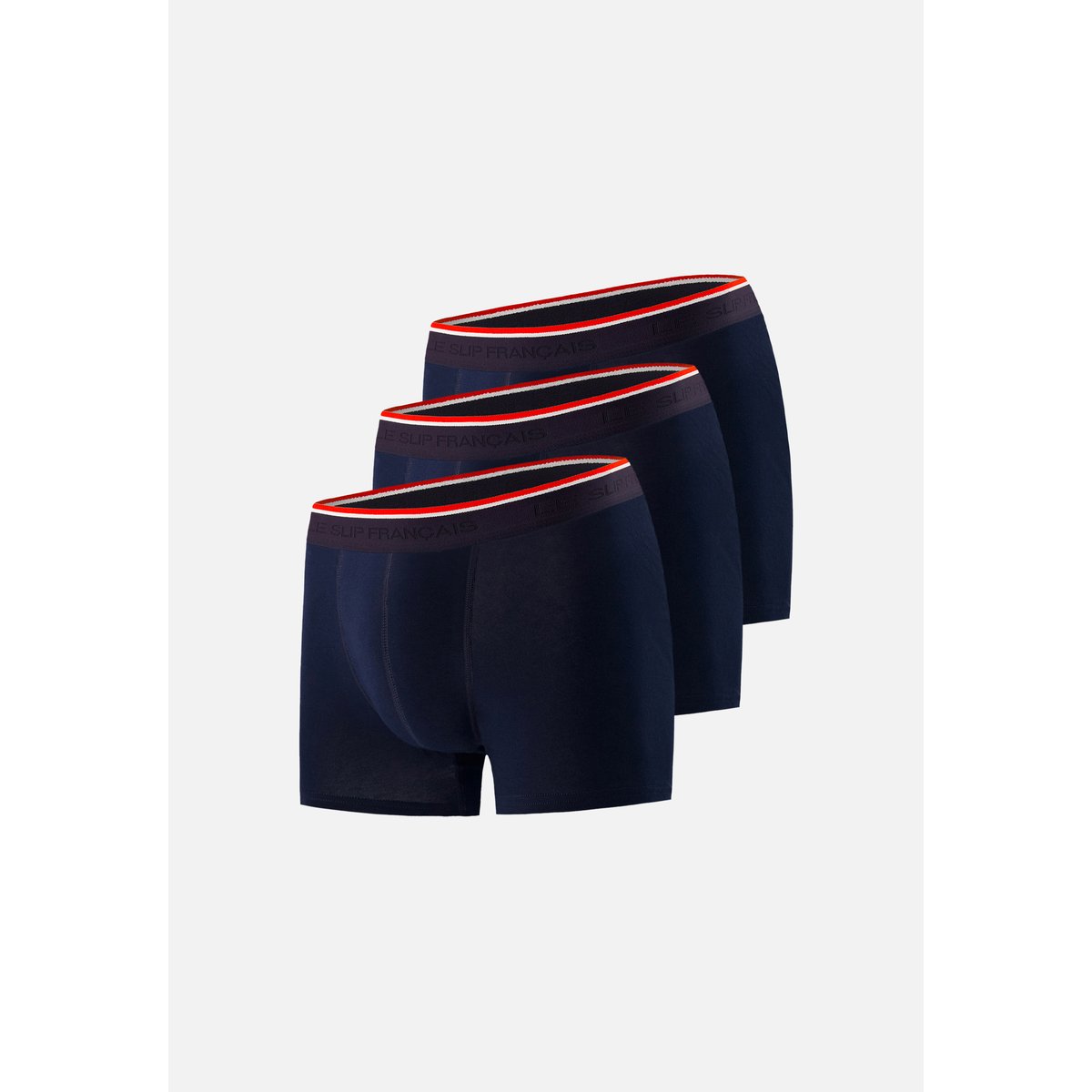 Lot de 3 boxers en coton Redoutable noir, LE SLIP FRANCAIS