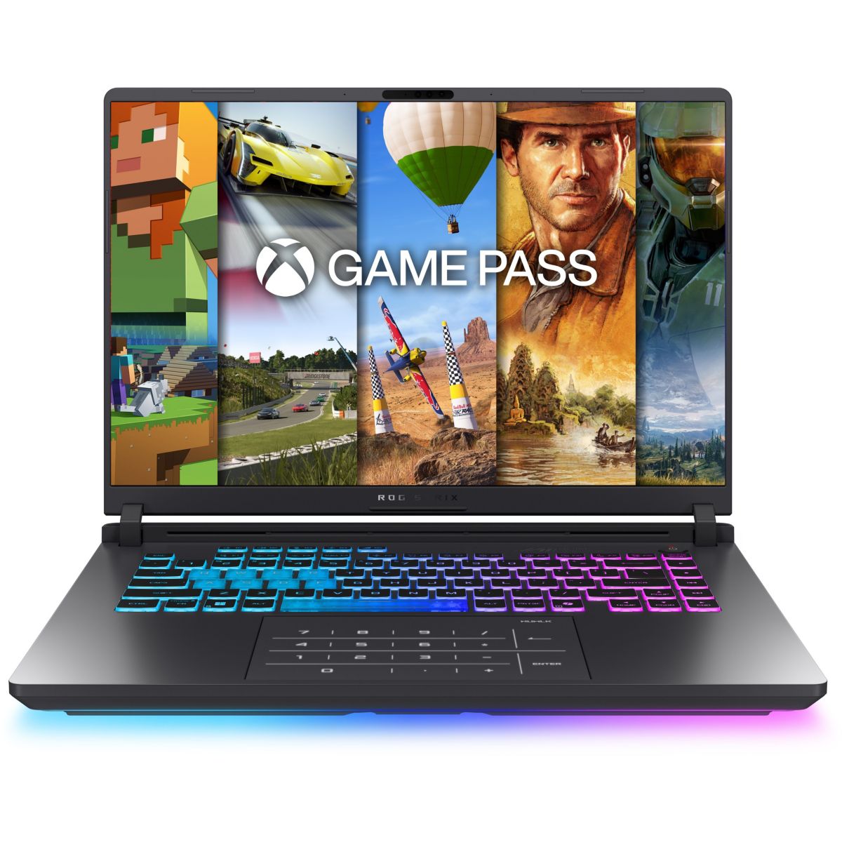 PC Gamer Rog Strix 16" WUXGA 165Hz Intel Core i7 14650HX Nvidia GeForce RTX 5060 16 Go RAM DDR5 SSD 1 To couleur unique, ASUS