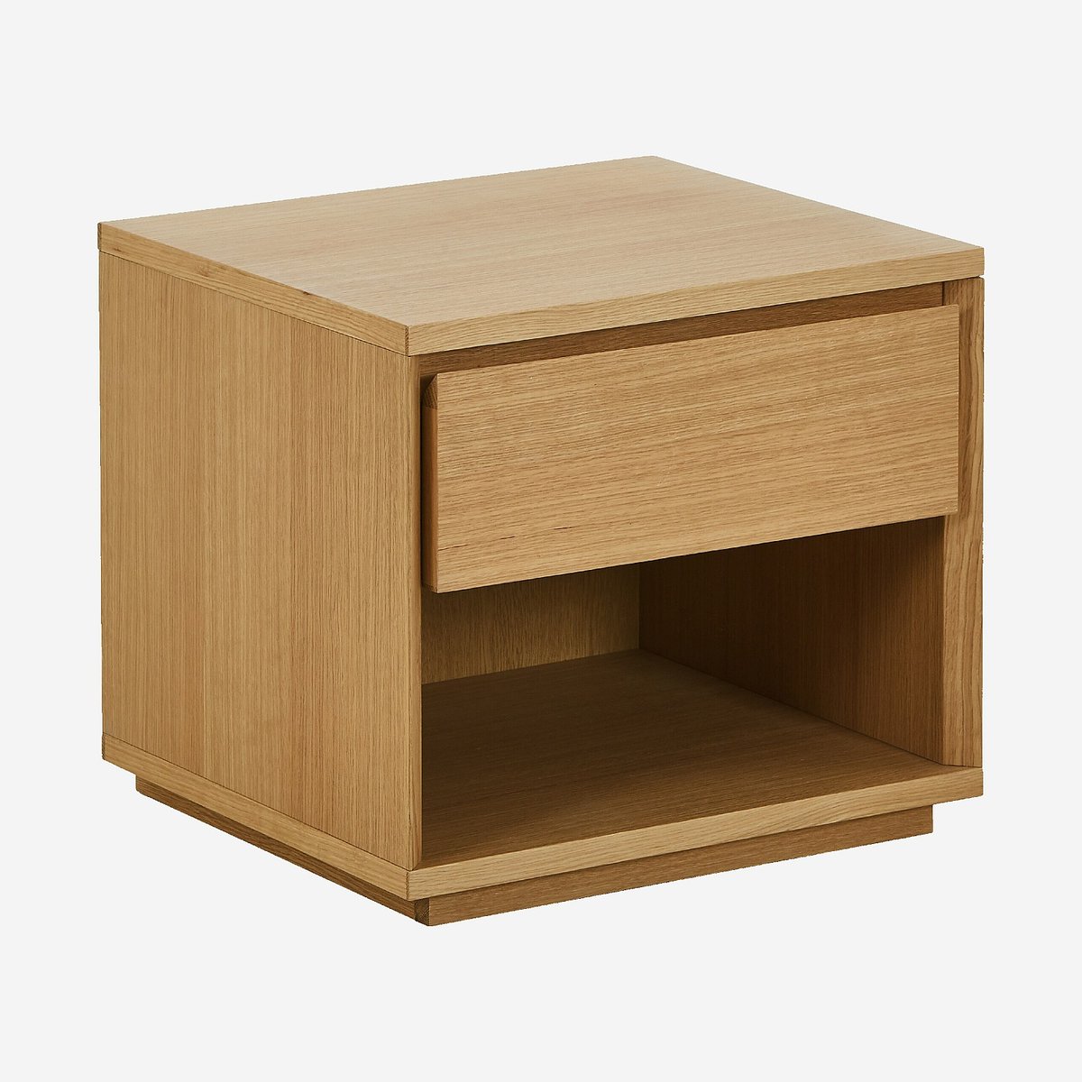 Table de chevet chêne HAZO naturel clair, HABITAT
