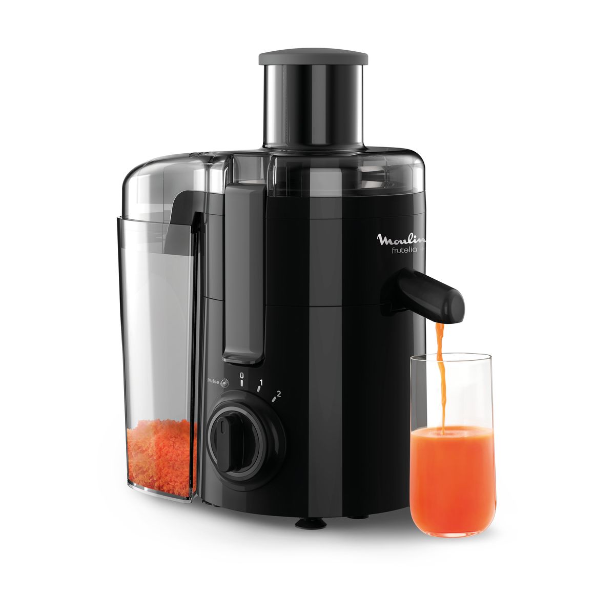 Centrifugeuse FRUTELIA PLUS NOIR 350 W noir, MOULINEX