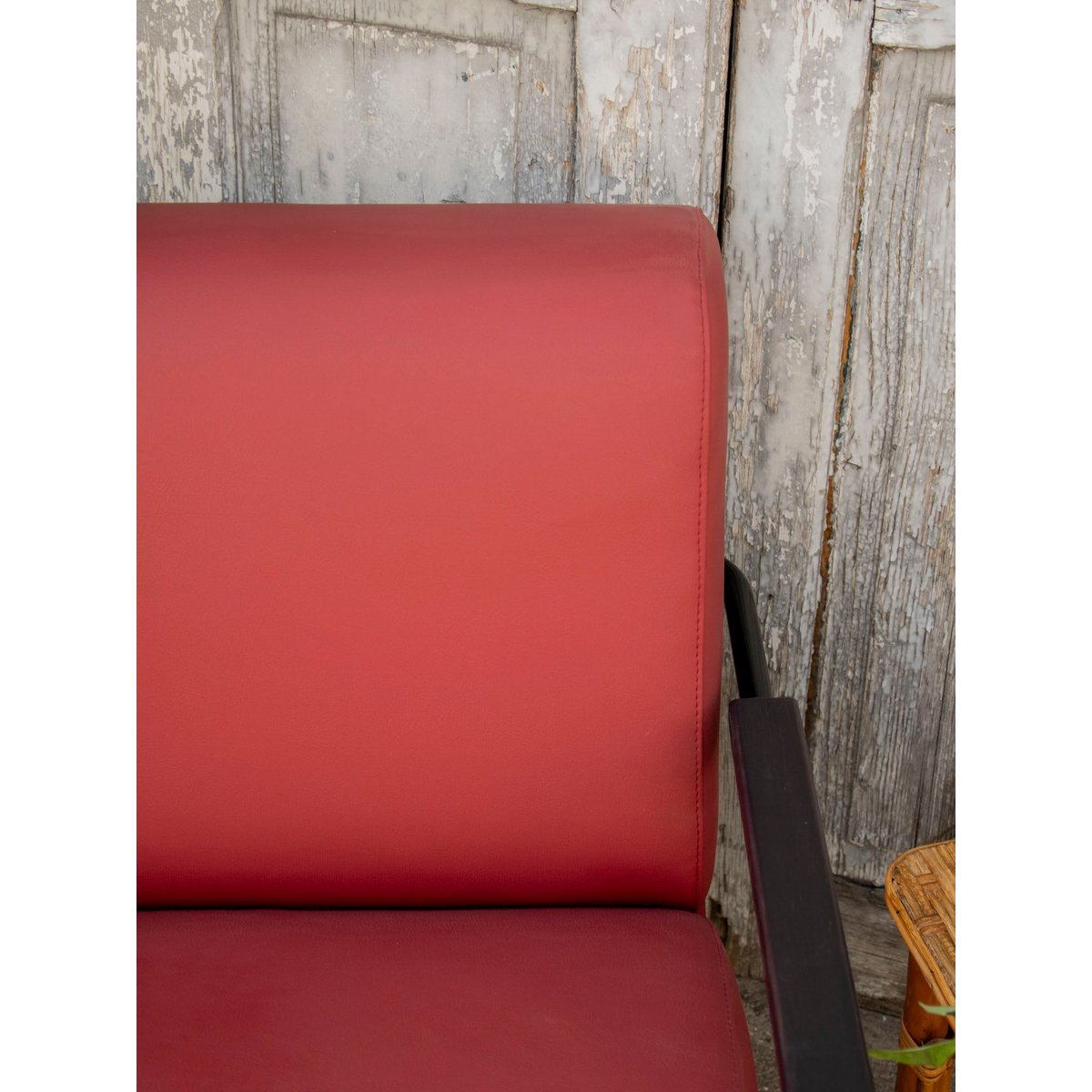 Fauteuil Viccarbe Colubi bordeaux Jakob N°1320 - Bon état bordeaux, DEBONGOUT