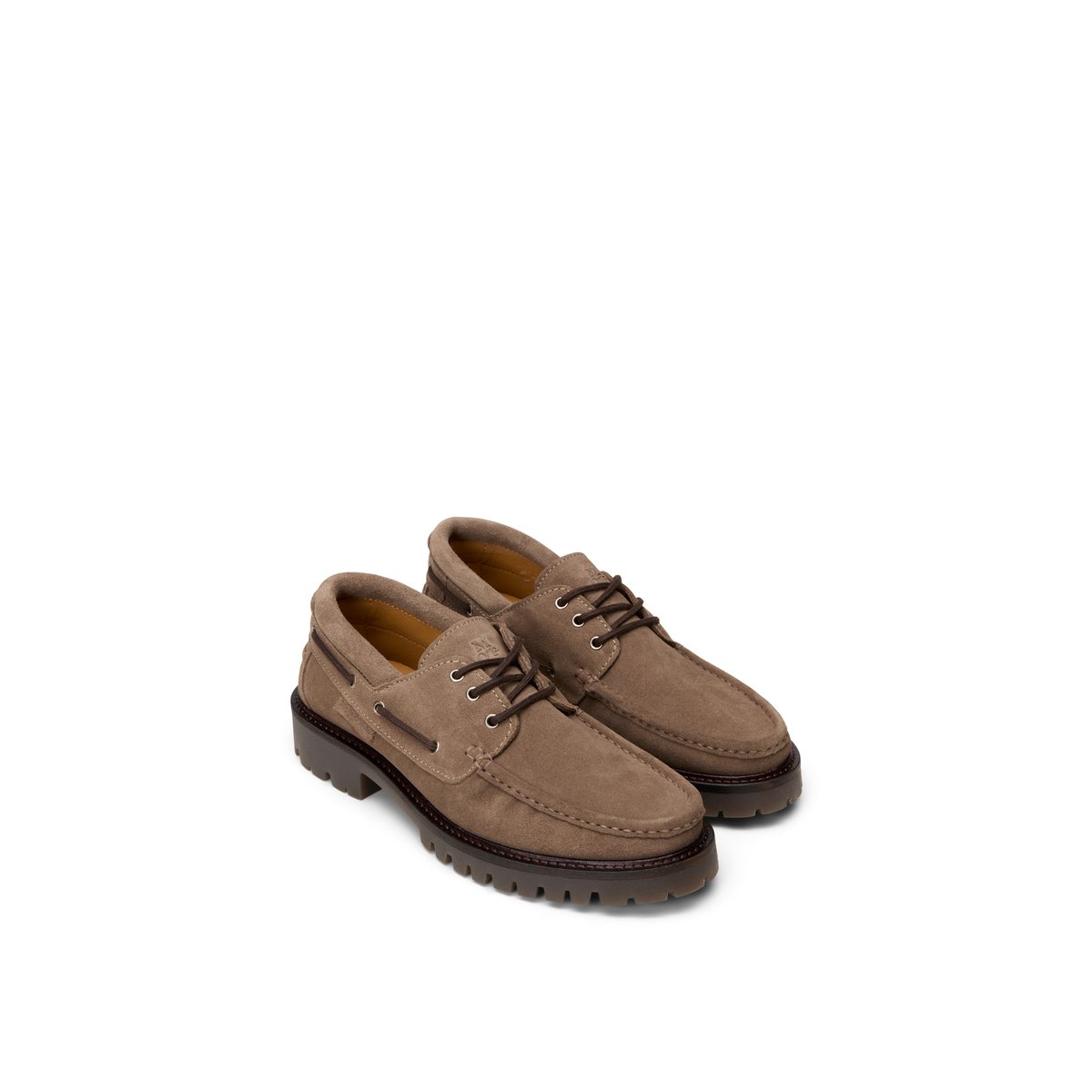 Chaussures de bateau, modèle Armin au profil marqué braun, MARC O'POLO