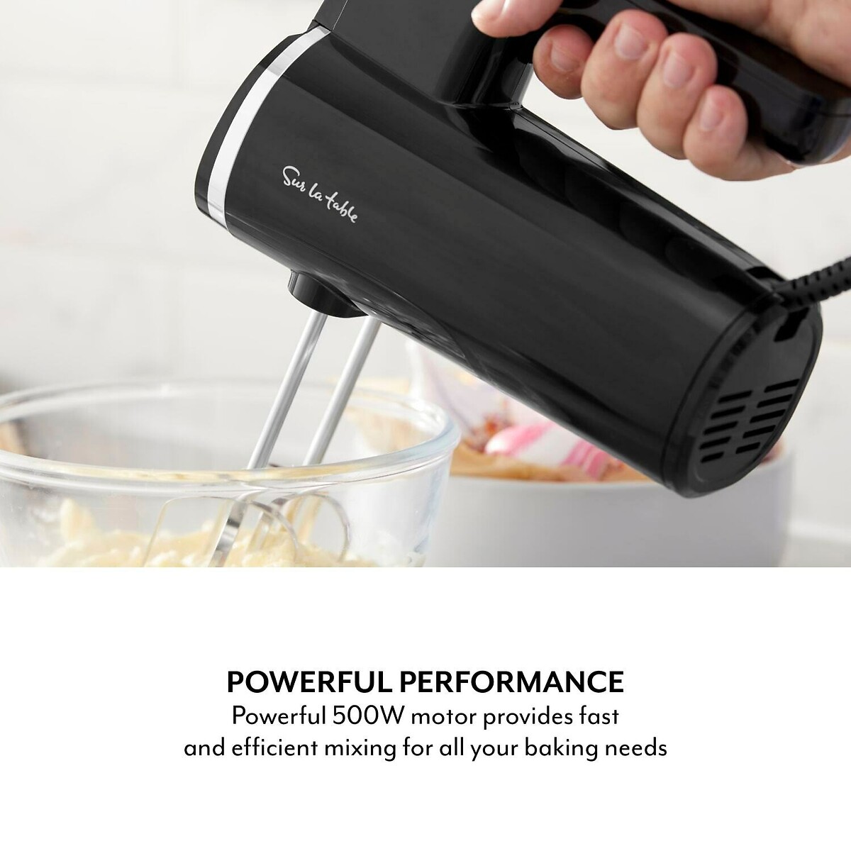 SLT Core Digital Hand Mixer black, SUR LA TABLE