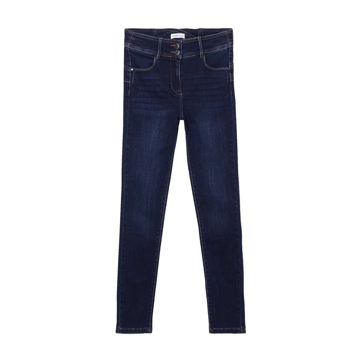 Jeans slim push-up denim brut, CACHE CACHE