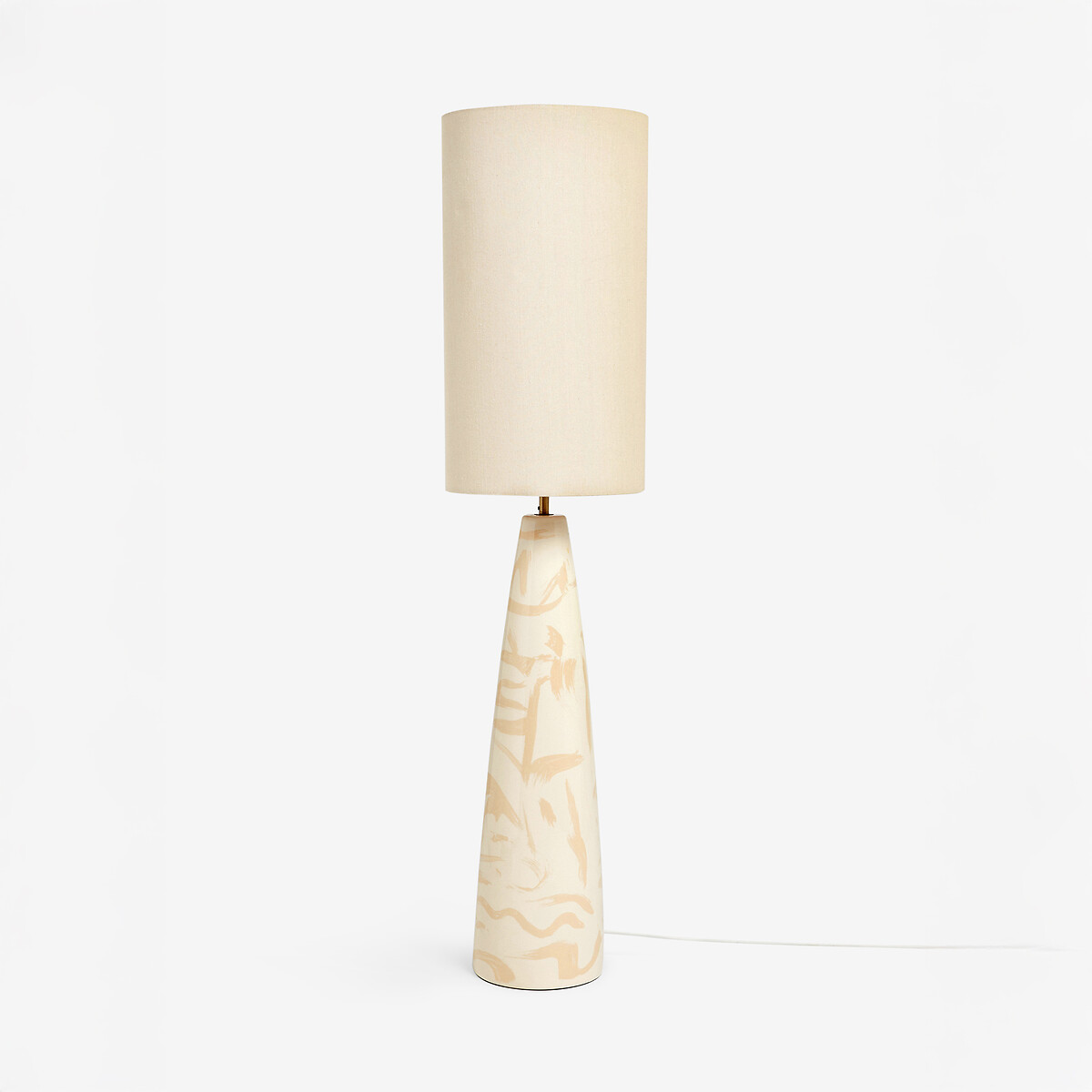 MADE.COM Vince Floor Lamp cream, MADE
