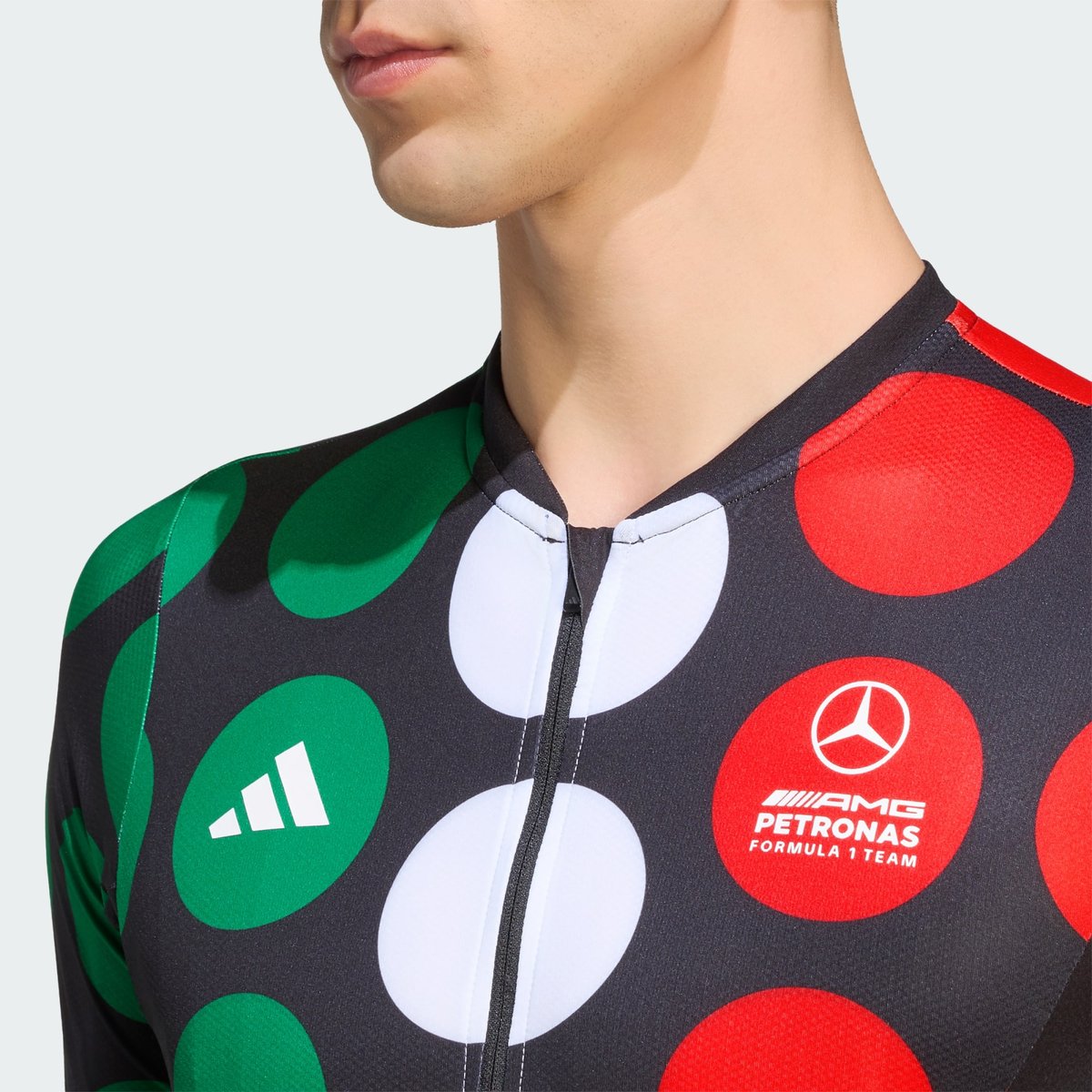 Maillot De Cyclisme Mercedes - Amg Petronas Formula 1® Team Imola Maillot De Cyclisme Mercedes - Amg Petronas Formula 1® Team Imola black / green / white / red, adidas Performance