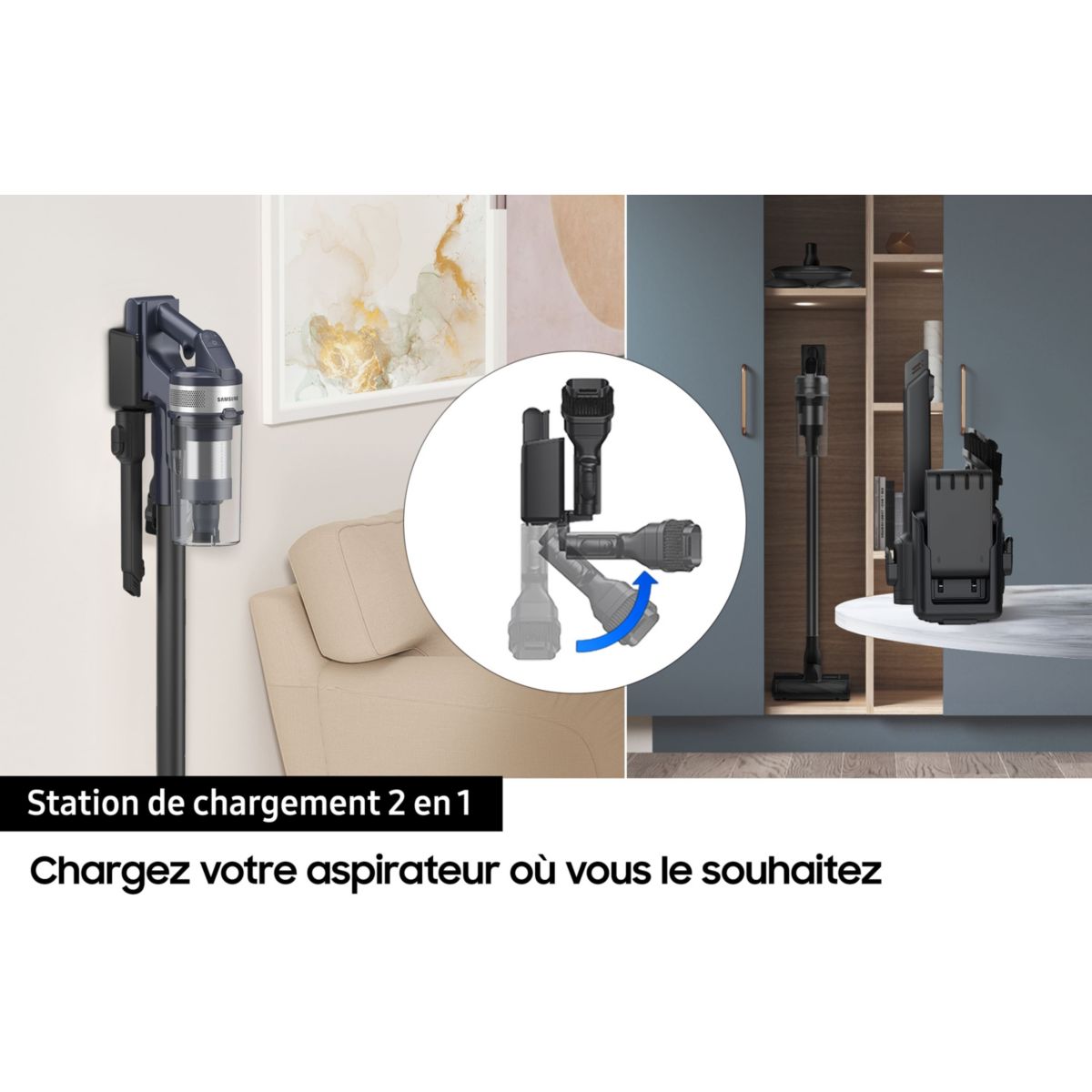 Aspirateur balai Jet 85S Pet VS70H25XLG/WD couleur unique, SAMSUNG