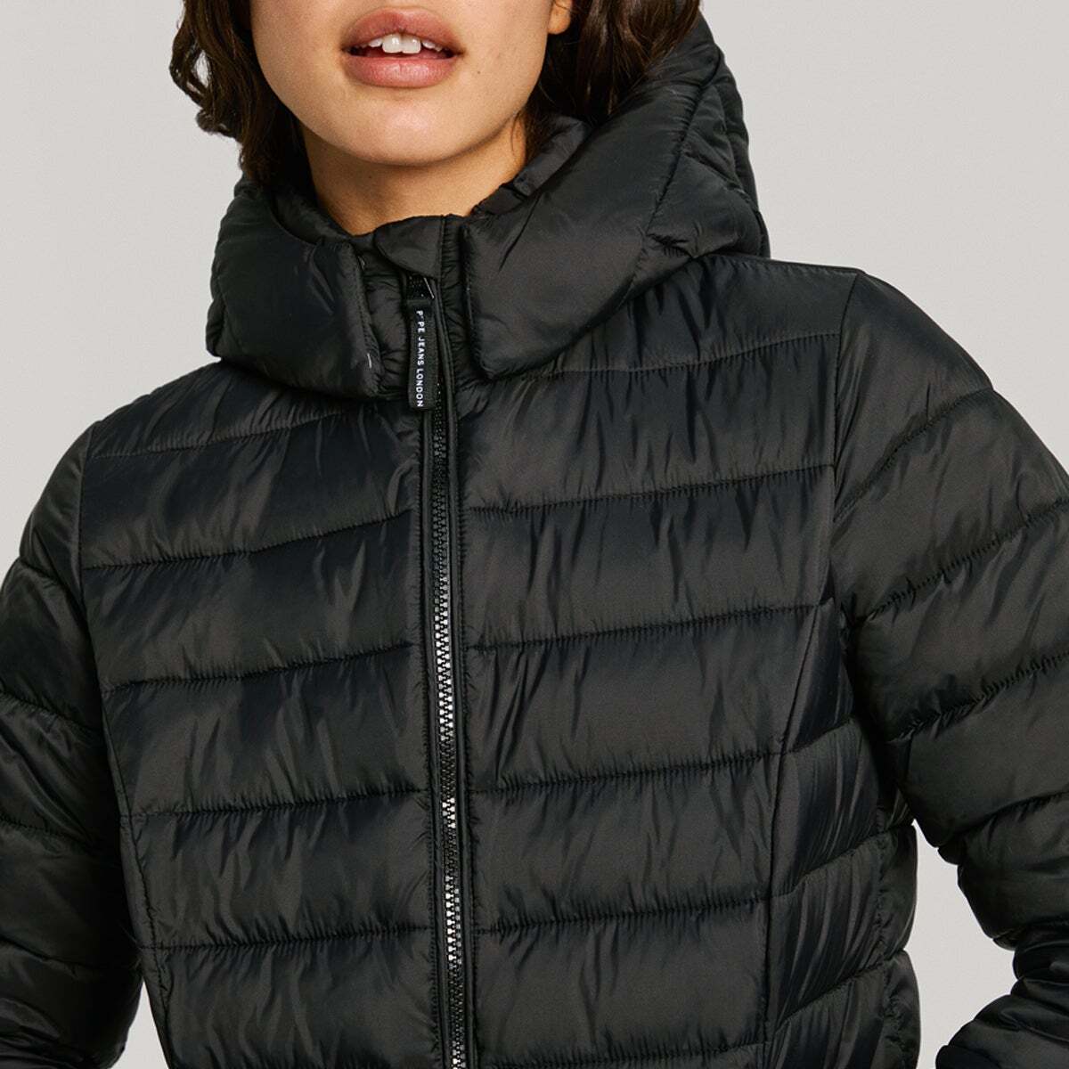 Veste Matelassée Impérmeable noir, PEPE JEANS