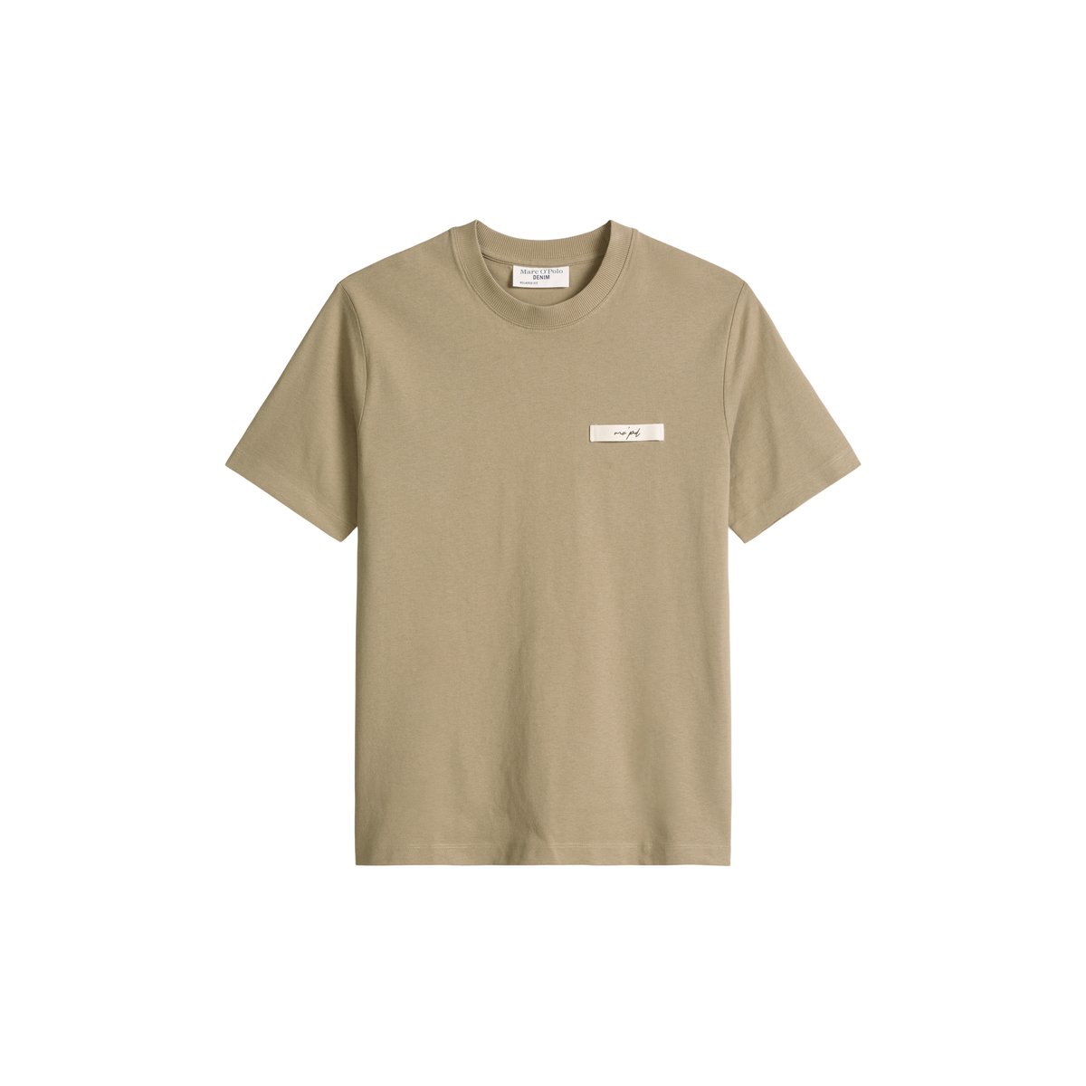 T-shirt DfC relaxed en jersey de coton bio épais marron, MARC O’POLO DENIM