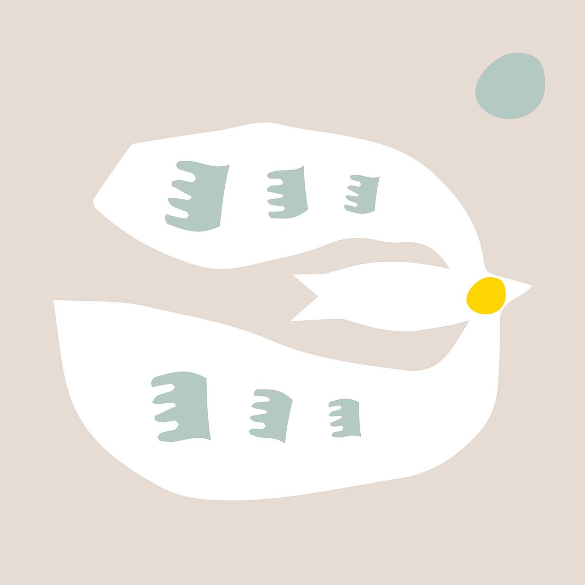 Tableau love birds tableau alu dibond, HEXOA