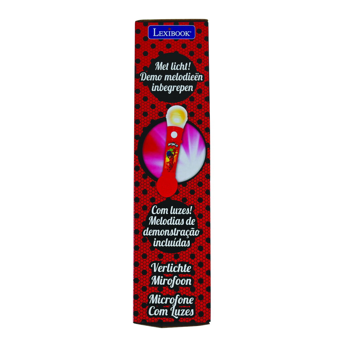 Microphone Lumineux Toy Story rouge, LEXIBOOK