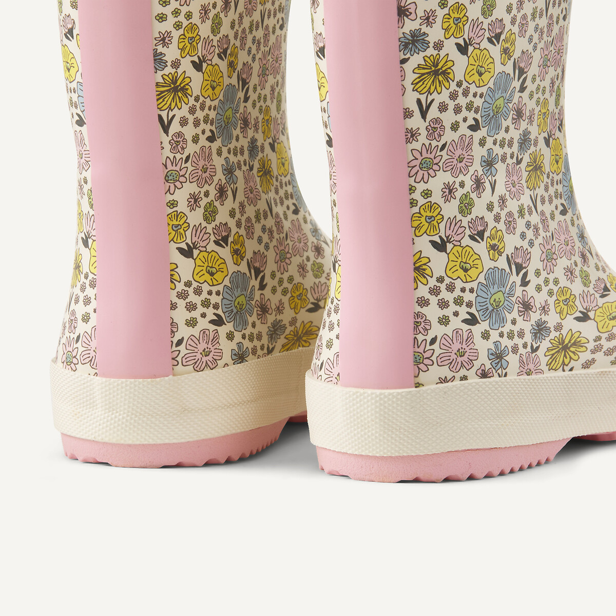 Kids Floral Print Wellies floral, LA REDOUTE COLLECTIONS