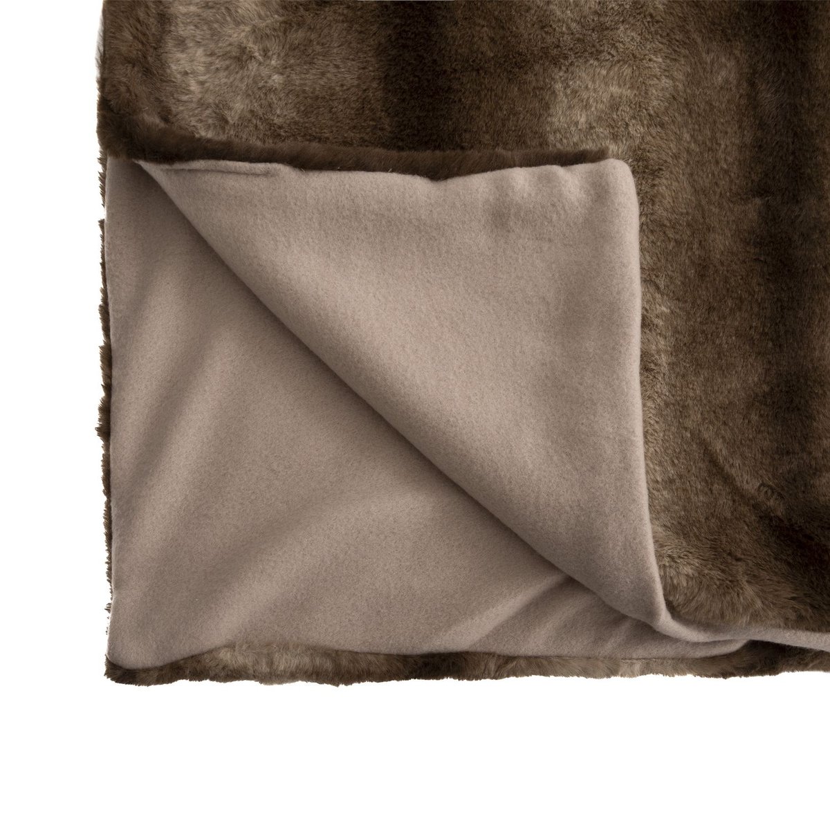 Plaid GRIZZLI marron, ATMOSPHERA