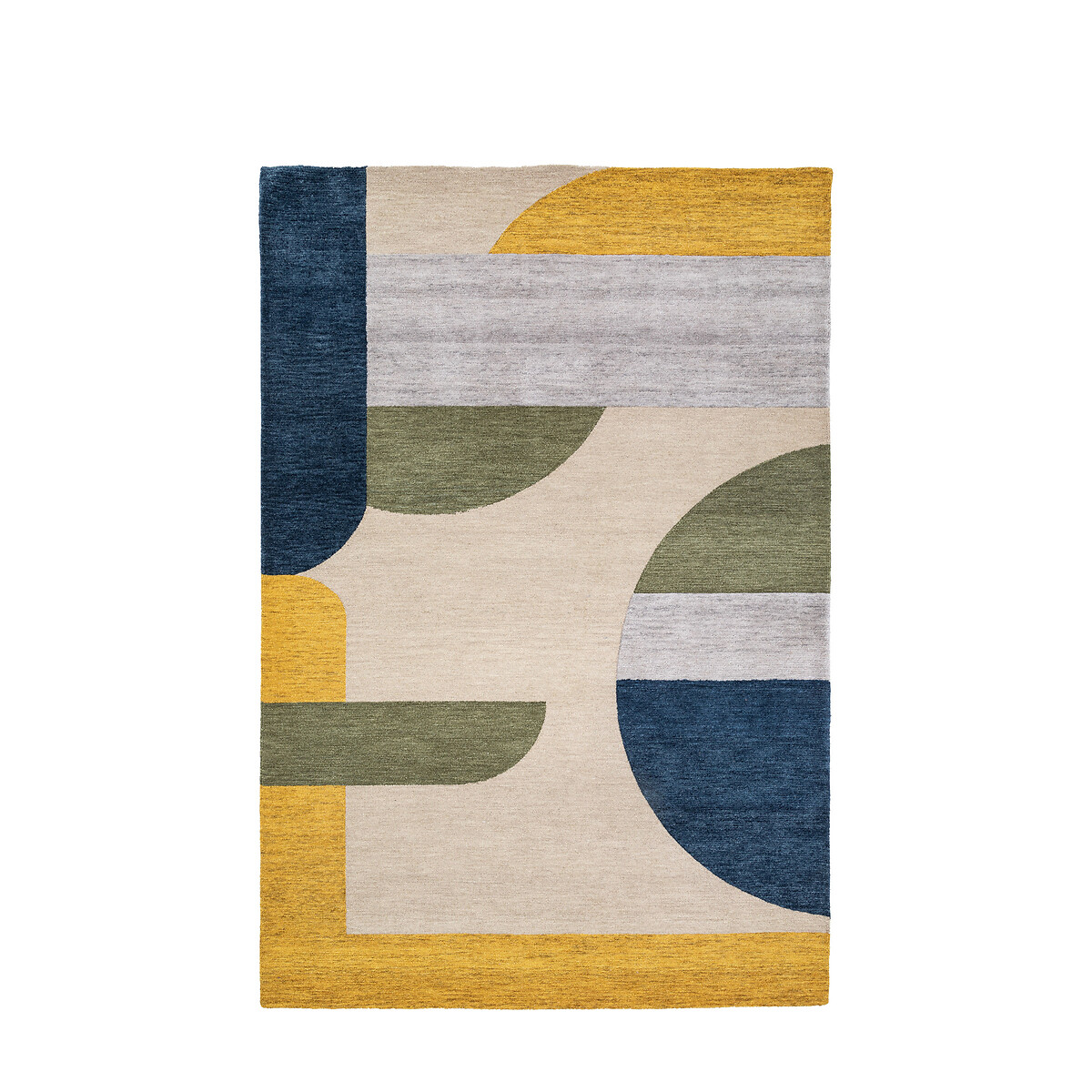 Alston Geo Wool Rug multi-coloured, SO'HOME