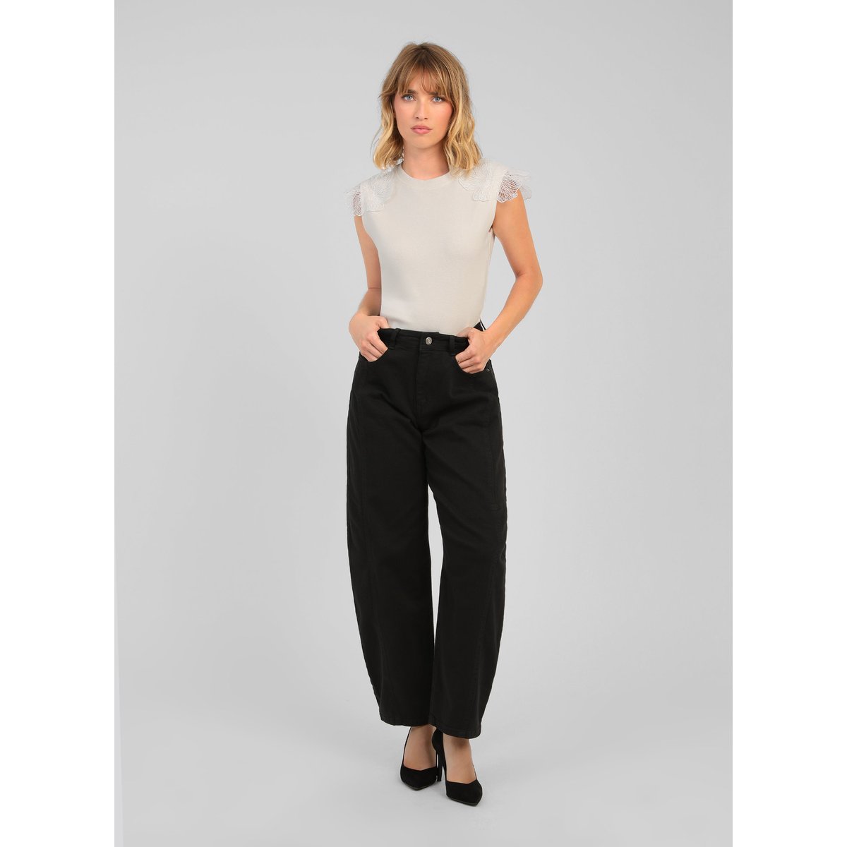 Pantalon PRIME noir, AN'GE