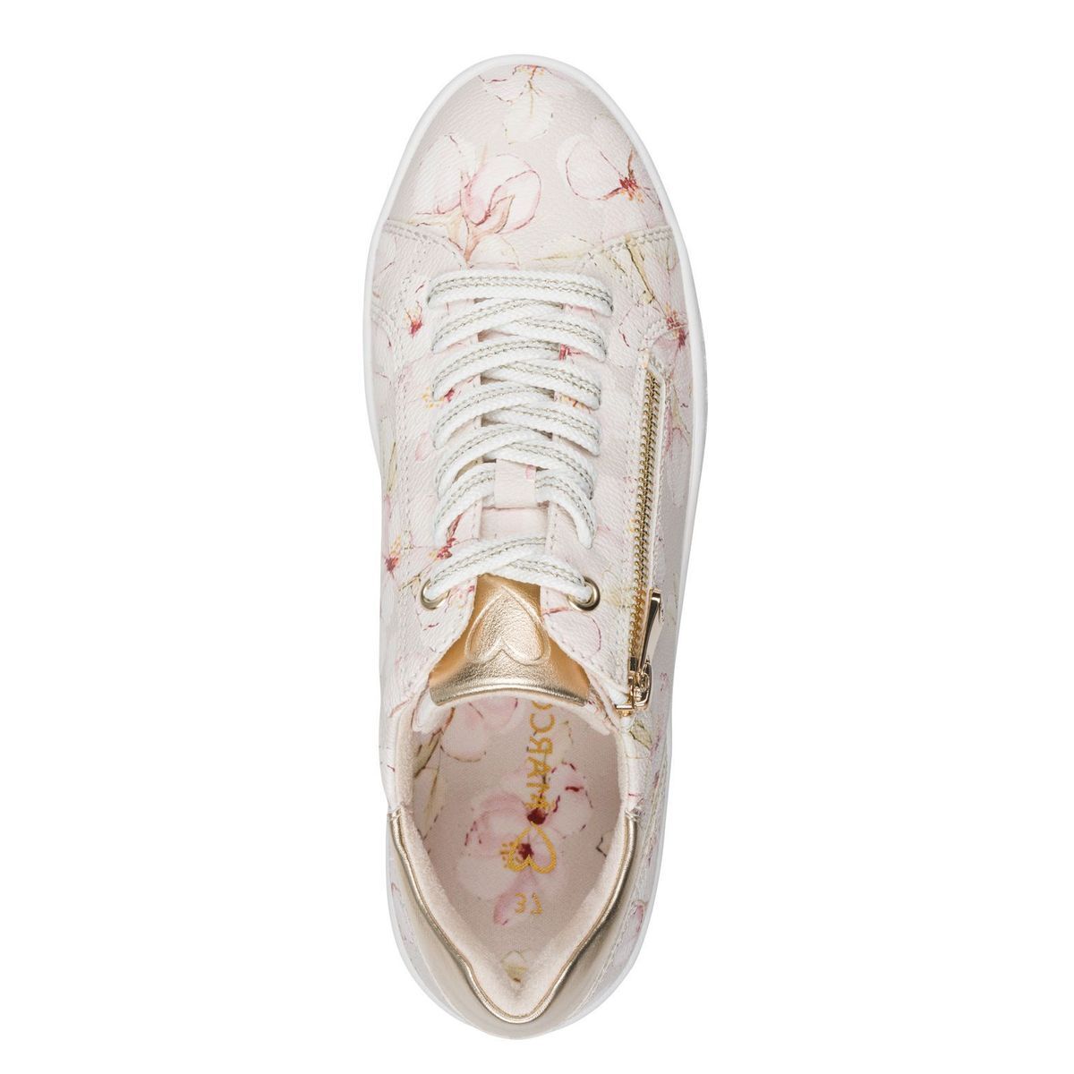 Basket zippée beige beige combiné, MARCO TOZZI