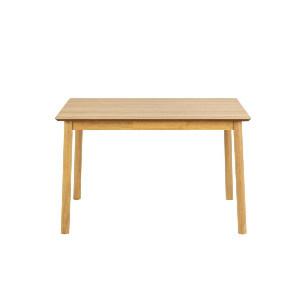 Table de salle à manger en bois naturel 4 places L120 - IZIA bois clair, HELLIN, DEPUIS 1862