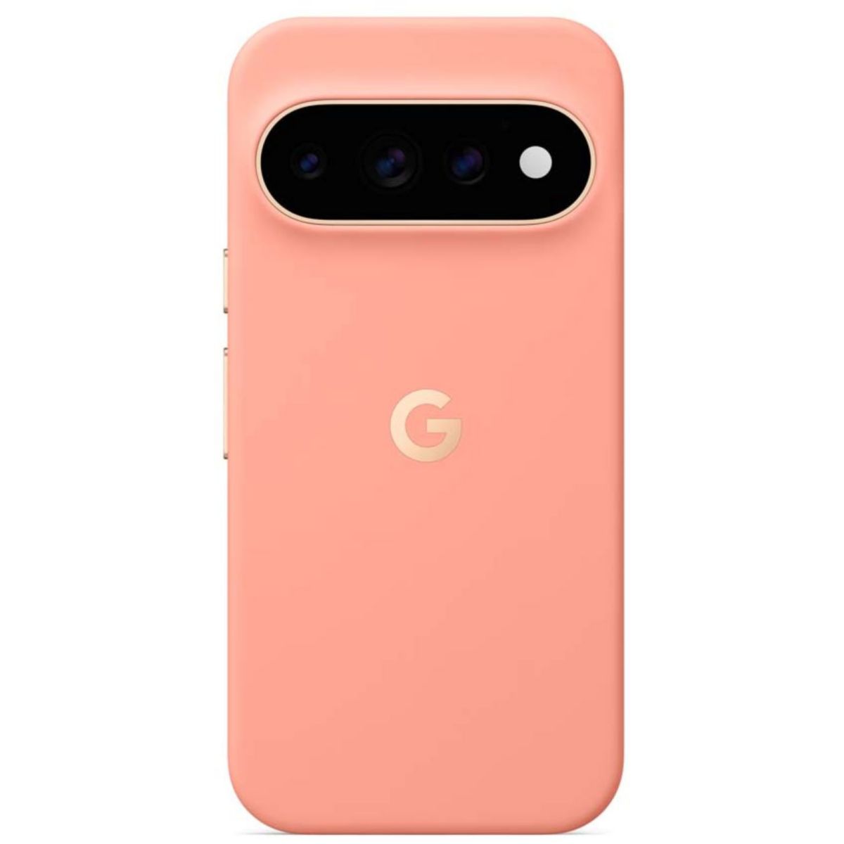 Coque Pixel 11 Pro Rose Peche couleur unique, GOOGLE