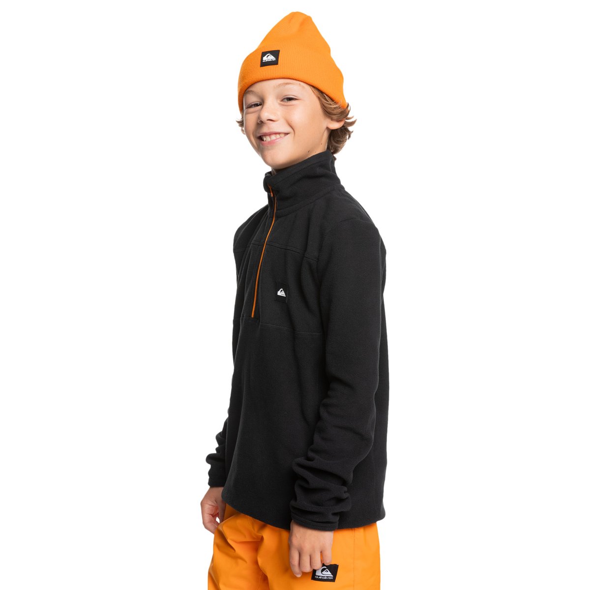 Sweat à demi-zip AKER noir true black, QUIKSILVER