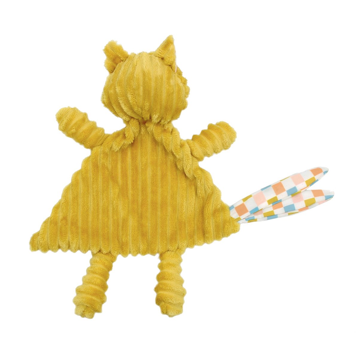 Doudou baby le tigre spéculos 28 cm marron jaune, LES DEGLINGOS
