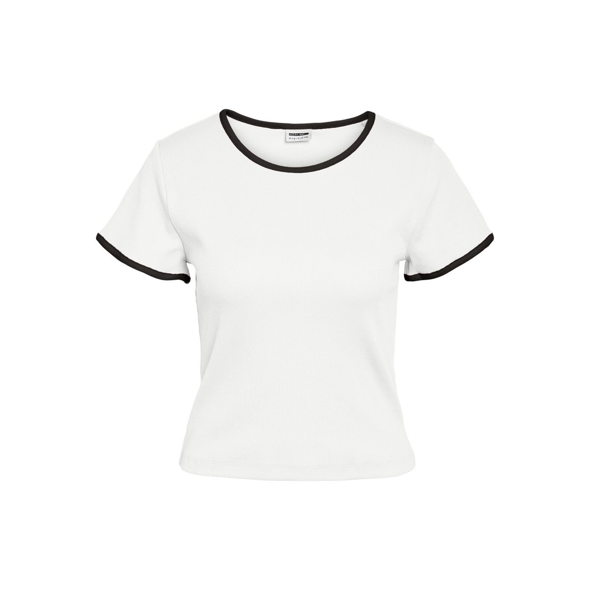 T-Shirt bright white, NOISY MAY