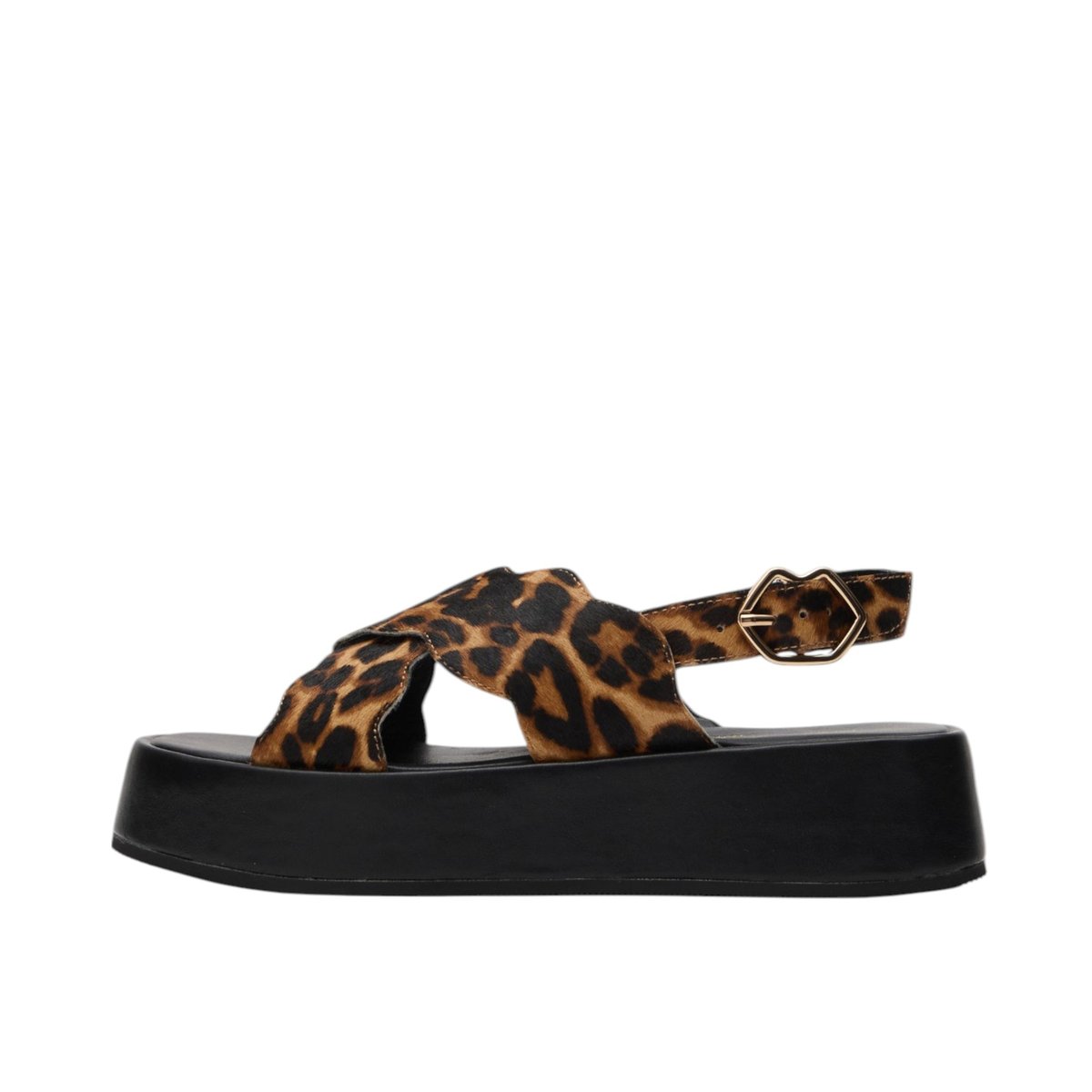 Victoria Cuir Leopard leopard, BONS BAISERS