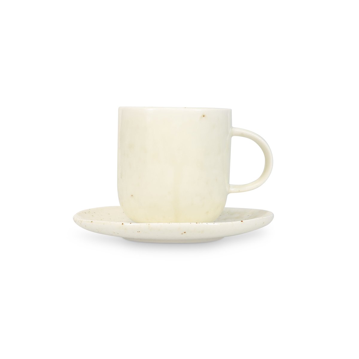 Lot de 4 tasses 9 cm STUDIO URBAN beige, SP COLLECTION