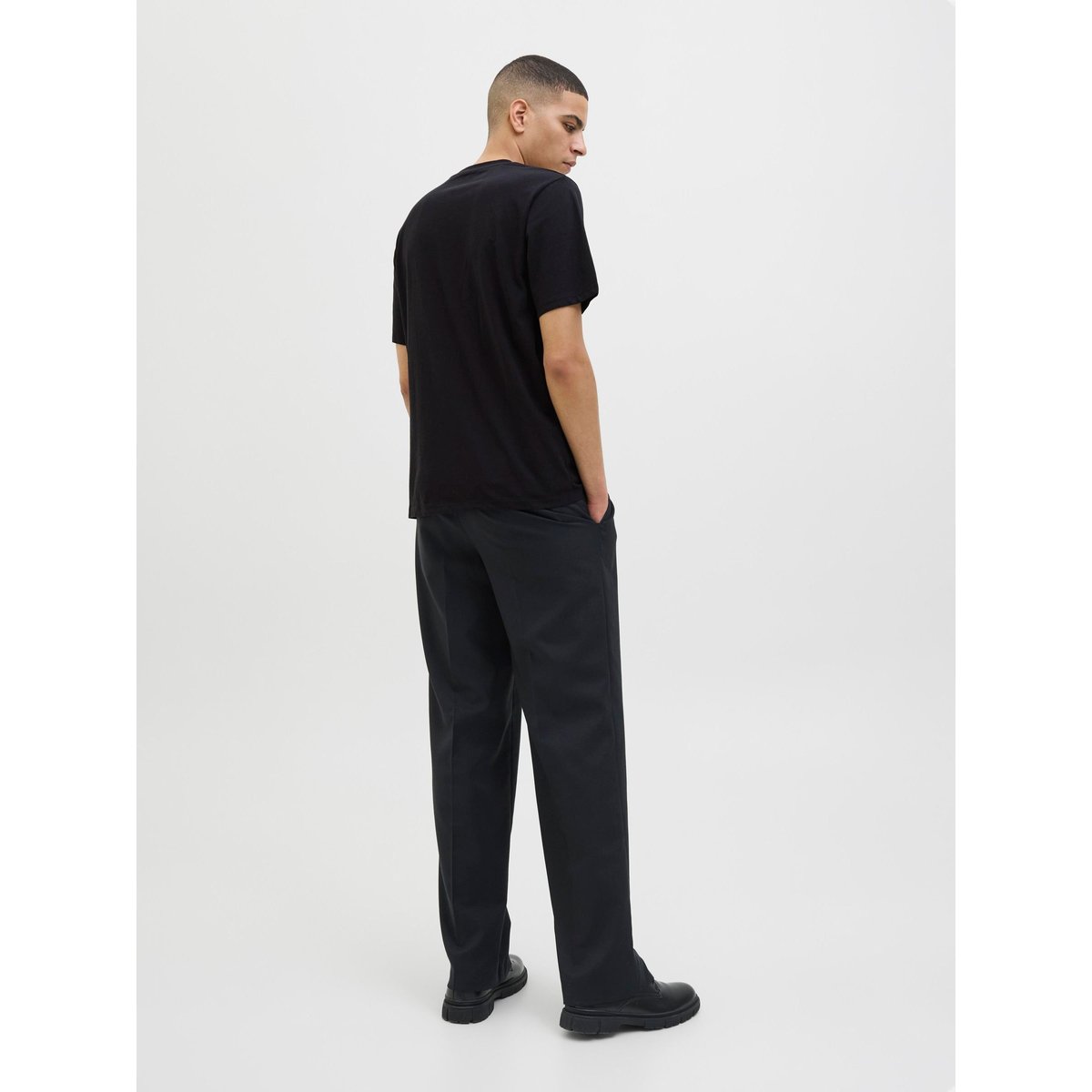 T-Shirt noire - black, JACK & JONES