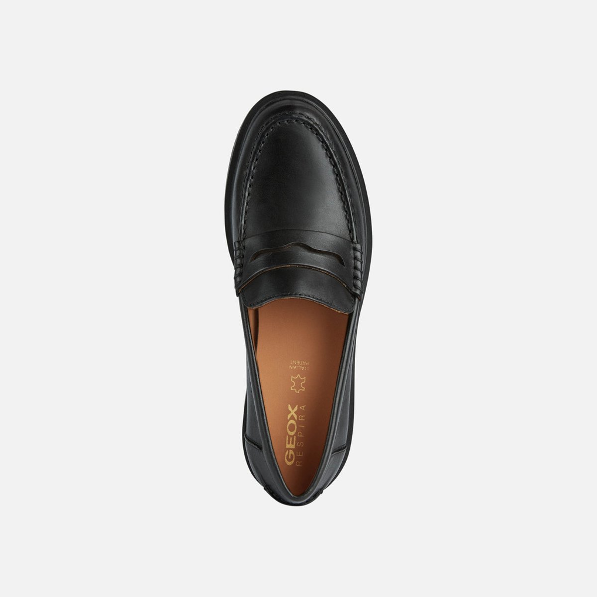 Mocassins  D SPHERICA EC1 B noir, GEOX
