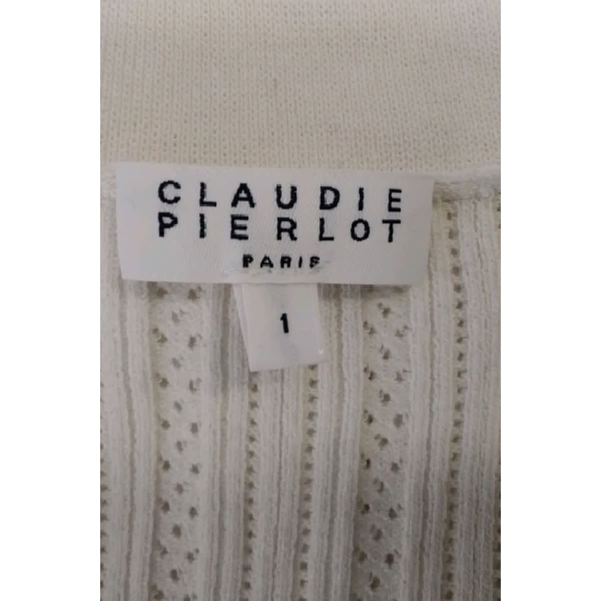 Pull - Bon État blanc, CLAUDIE PIERLOT