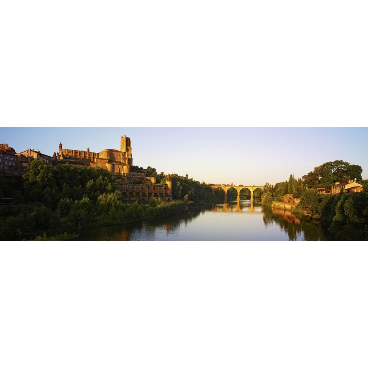 Tableau Mural Albi CONTEMPORAIN URBAIN tableaux sur toile-vert, CEANOTHE