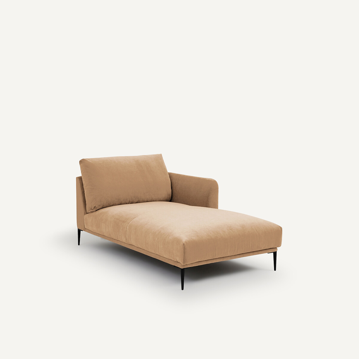 Méridienne, en velours stonewashed, OSCAR ficelle, AM.PM X EMMANUEL GALLINA