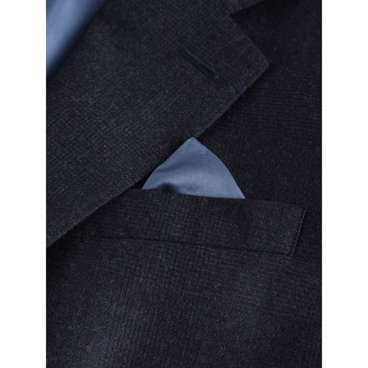 Veste de costume croisée en laine/cachemire signature bleu marine, NEXT